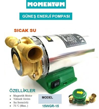 MOMENTUM 15WGR-15 -120KW-220V- SICAK SU HİDROFOR POMPASI