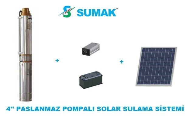 SUMAK 4SDM310 4'' PASLANMAZ DALGIÇ POMPA