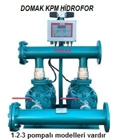 DOMAK KPM40‐4 TB - 10 HP 380V TEK POMPALI YATAY MİLLİ DÖKÜM GÖVDELİ ÇOK KADEMELİ SESSİZ HİDROFOR
