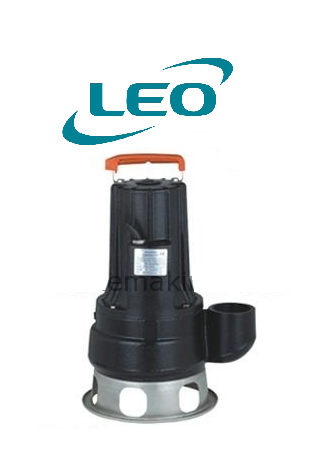 LEO WQ30-11-2.2I - 3.HP 220V AÇIK FANLI FOSEPTİK DRENAJ DALGIÇ POMPA