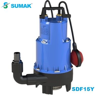 SUMAK SDF15Y 1.5Hp 220V Plastik Gövdeli Drenaj Dalgıç Pompa