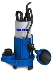 Sulzer, MF 124 WKS, 0,42kw, (0,60hp) 220v, Açık Fanlı, Pis Su, Dalgıç Pompa