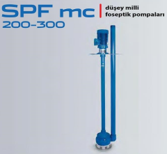 STAR SPF-MC 200 T 2.HP 380V DÜŞEY MİLLİ FOSEPTİK POMPA