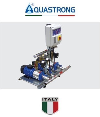 Aquastrong DC3 XHC 8-50 3x4Hp 380V Üç Pompalı Yatay Hidrofor
