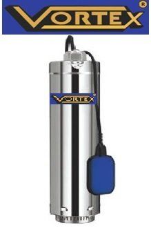 Vortex SRX 804 M  2Hp 220V Paslanmaz Çelik Fanlı Keson Kuyu ve Depo İçi Dalgıç Pompa (Panolu, Açık Keson Kuyu)