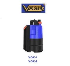 Vortex VOX-1 Plastik Gövdeli Sıfırdan Emişli Gizli Flatörlü Soğutma Ceketli Drenaj Dalgıç Pompa - Az kirli su - Açık fanlı