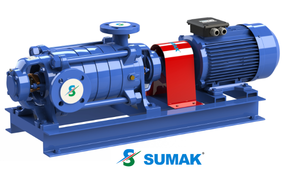 SYT40/9 50 HP 380V YATAY MİLLİ KADEMELİ POMPA