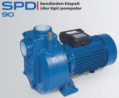 STAR SPD 90/2 T 2.HP 380V KENDİNDEN EMİŞLİ (KLAPELİ) DUR TİPİ POMPA