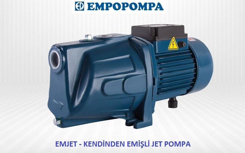 Empo EMJET 200 M 2 Hp 220V Kendinden Emişli Jet Pompa