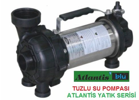 ATLANTİS YATIK 040M - 0.40 HP 220V PLASTİK GÖVDELİ ALÇAK SU SEVİYESİ İÇİN YATIK HAVUZ POMPASI