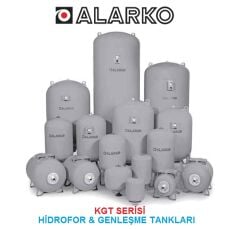 Alarko KGT 24Y  24 Litre 10 Bar Yatık Ayaklı Kapalı Tip Hidrofor ve Genleşme Tankı