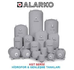 Alarko KGT 3000D  3000 Litre 10 Bar Dikey Model Kapalı Tip Hidrofor ve Genleşme Tankı