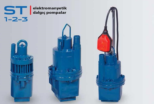 STAR ST1-40 - 1/2'' ÇIKIŞLI 220V ELEKTROMANYETİK TİTREŞİMLİ DALGIÇ POMPA