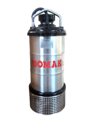 DOMAK ASG407 7.5 HP 380V GÖMLEKLİ PASLANMAZ ÇELİK GÖVDELİ ATIK SU DALGIÇ ELEKTROPOMP