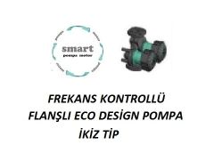 SMART SPM D-40/12 250 F ECO İNV. İKİZ  DN40 FREKANS KONTROLLÜ FLANŞLI ECO İKİZ TİP SİRKÜLASYON POMPASI