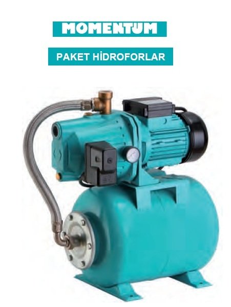 MOMENTUM PJW15M-24A - 1.5Hp - 220V - JET POMPALI PAKET HİDROFOR