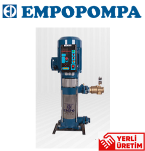 Empo EMH - 90 X 1/7 T     4Hp 380V   Tek Pompalı Dikey Milli  Hidrofor