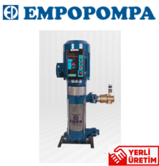 Empo EMH - 90 X 1/7 T     4Hp 380V   Tek Pompalı Dikey Milli  Hidrofor