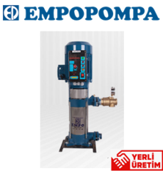 Empo EMH - 34  1X7 T     15Hp 380V   Tek Pompalı Dikey Milli  Hidrofor