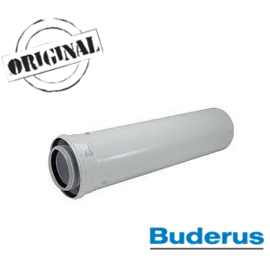ORJİNAL BUDERUS YOĞŞ. BACA UZATMASI 50CM Ø60/100