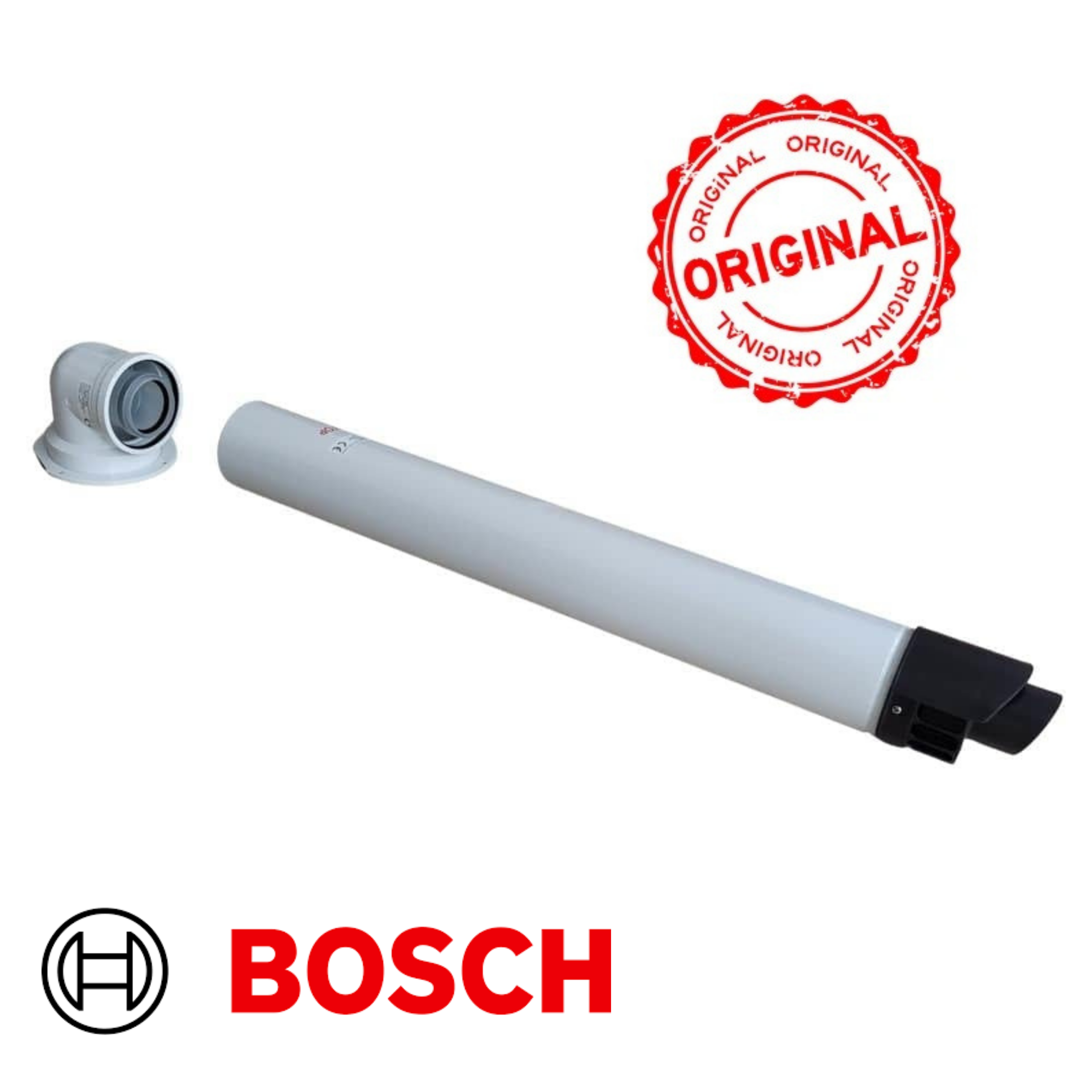 ORJİNAL BOSCH Condens 1200i W HERMETİK YATAY BACA SETİ Ø60/100