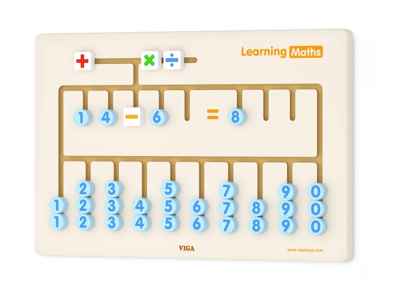 Duvara Monte Matematik Seti