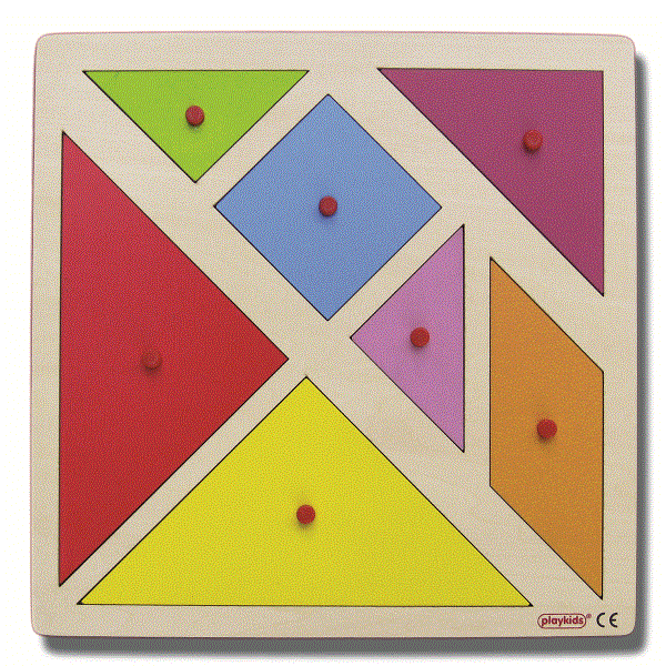 Tangram Puzzle (30x30 cm)