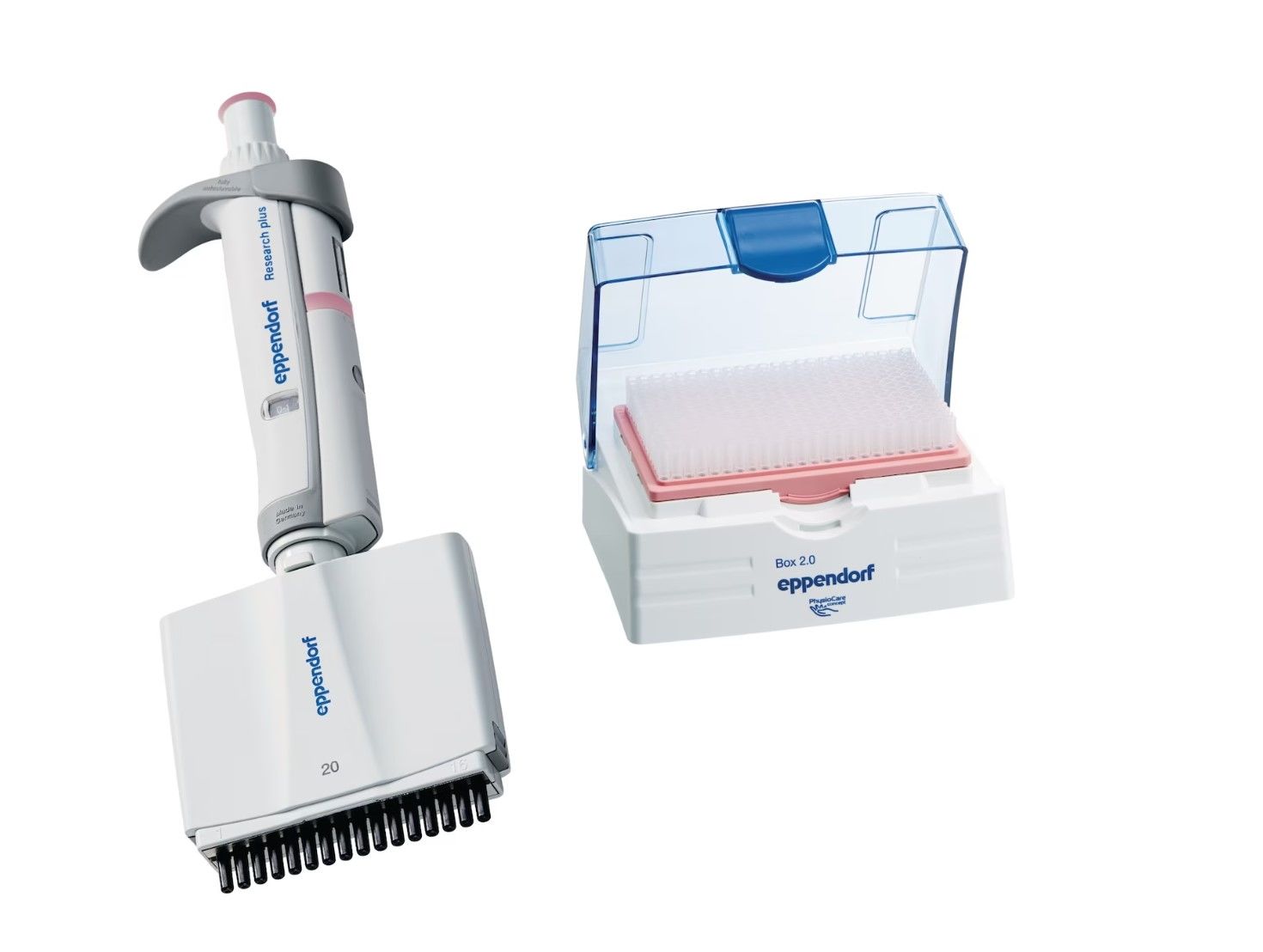 Eppendorf Research plus 1–20 µL, 16 Kanal Otomatik Pipet