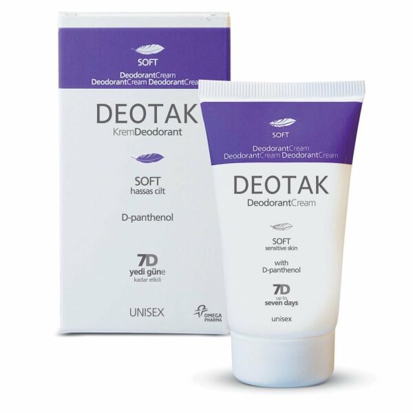 Deotak Krem Deodorant 35 ml Soft