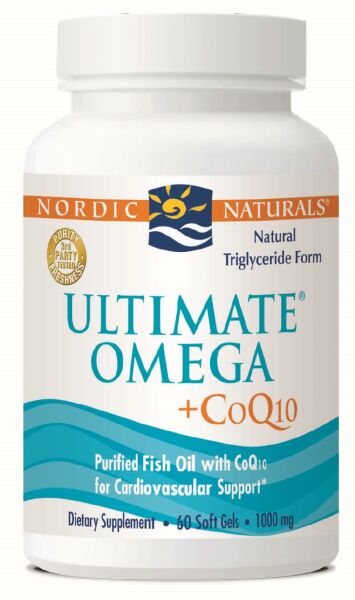 Nordic Naturals Ultimate Omega CoQ10 60 Yumuşak Kapsül