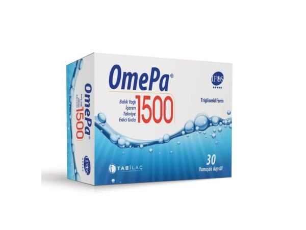 Omepa Balık Yağı 1500 mg 30 Kapsül