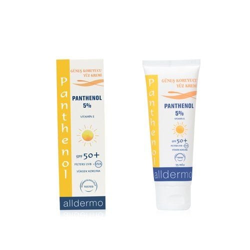 Alldermo SPF 50 Güneş Koruyucu Yüz Kremi 75 ml