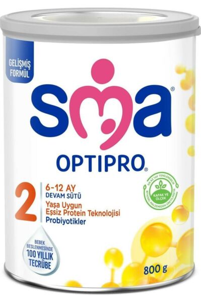 SMA Optipro Probiyotik 2 Numara Devam Sütü 800 gr