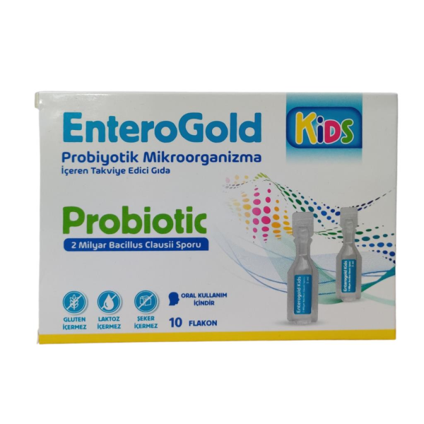 EnteroGold Kids Probiotic 10 Flakon
