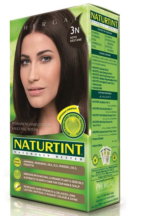 Naturtint Naturally Better Kalıcı Saç Boyası 3N Koyu Kestane