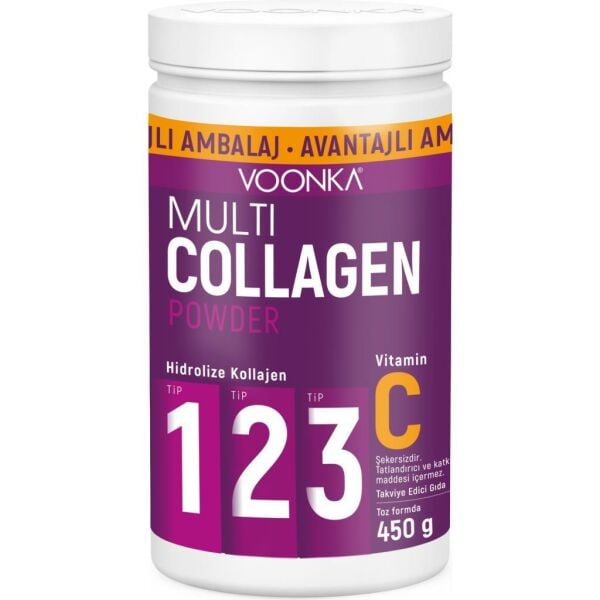 Voonka Multi Collagen Powder 450 gr