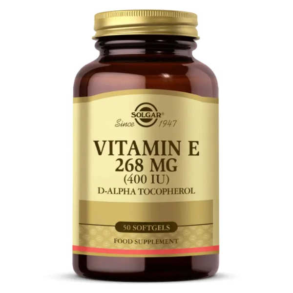 Solgar Vitamin E 268 mg 400 IU 50 Kapsül