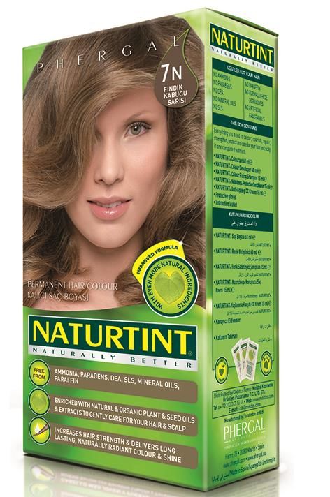 Naturtint Naturally Better Kalıcı Saç Boyası 7N Fındık Kabuğu Sarısı