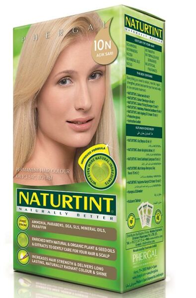 Naturtint Naturally Better Kalıcı Saç Boyası 10N Açık Sarı