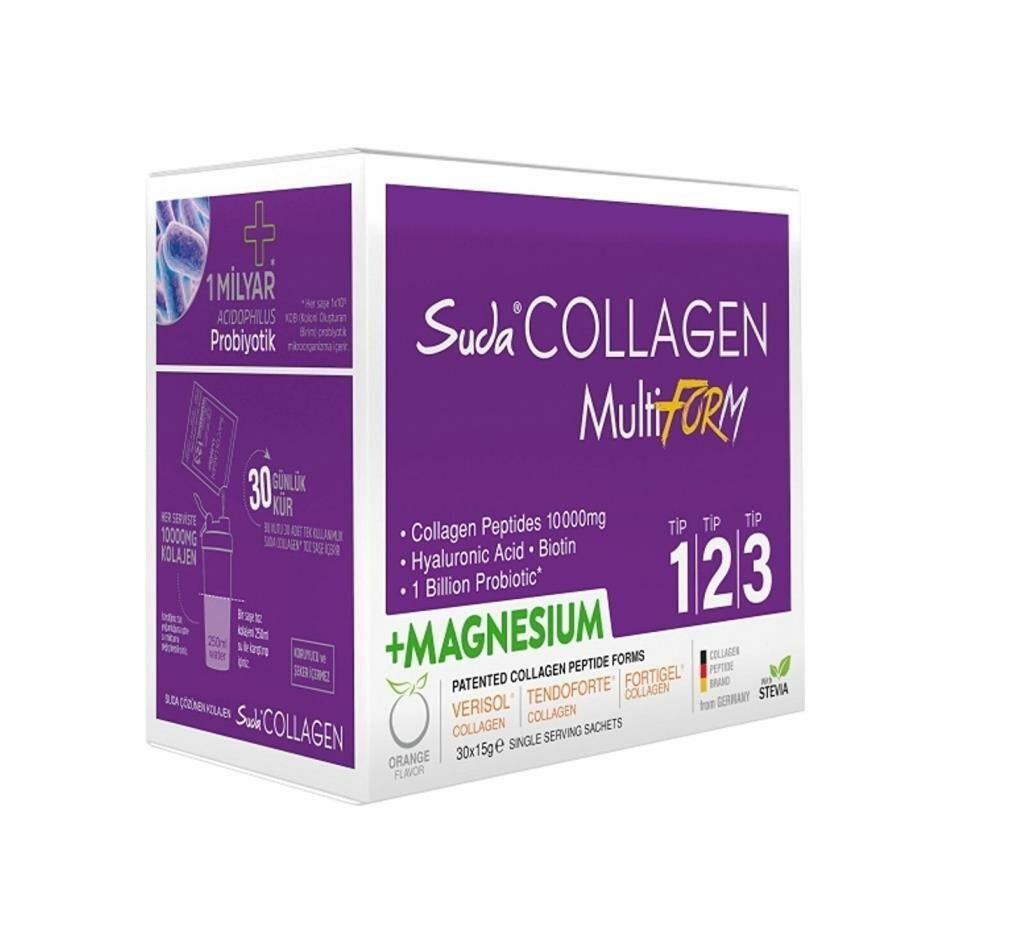 Suda Collagen Multiform Magnesium 30 Saşe