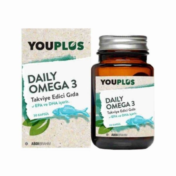 Youplus Daily Omega 3 30 Kapsül