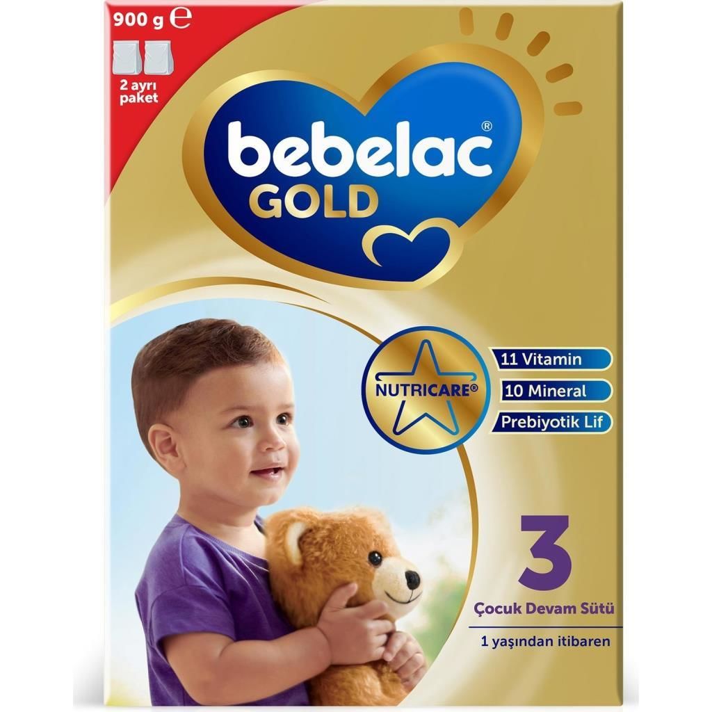 Bebelac Gold 3 Devam Sütü 900 gr