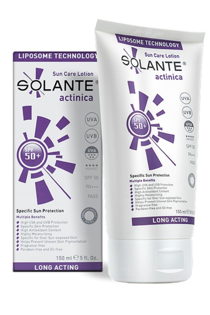 Solante Actinica Sun Care Lotion SPF 50+ 150 ml