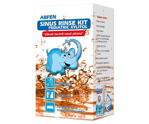 Abfen Sinus Rinse Kit Pediatric Xylitol