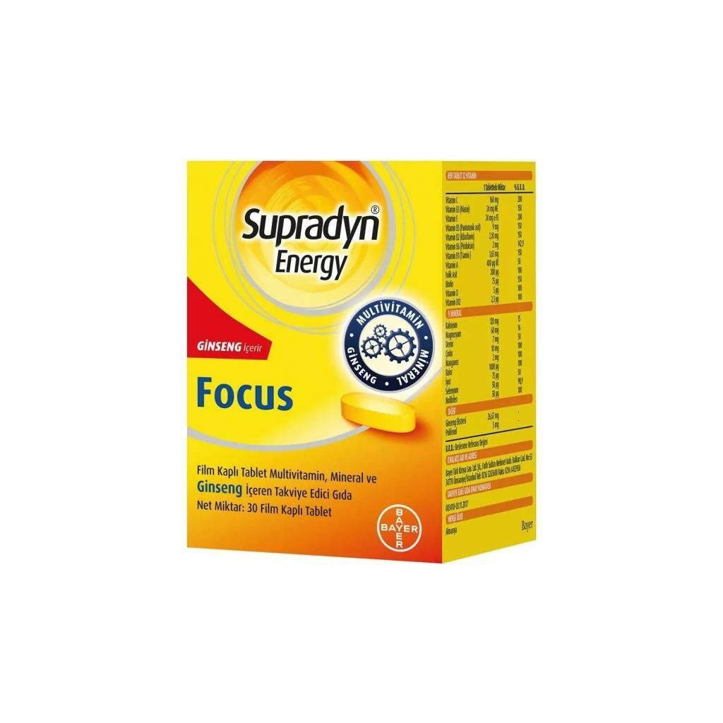 Supradyn Energy Focus 30 Tablet