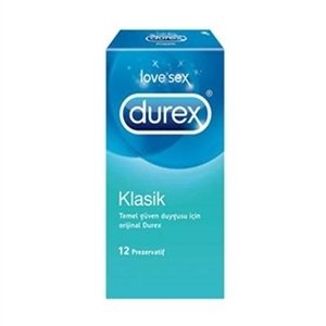 Durex Klasik 12'li Prezervatif