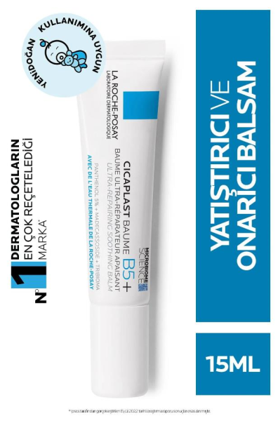 La Roche Posay Cicaplast Baume B5+ Yatıştırıcı ve Onarıcı Krem 15 ml