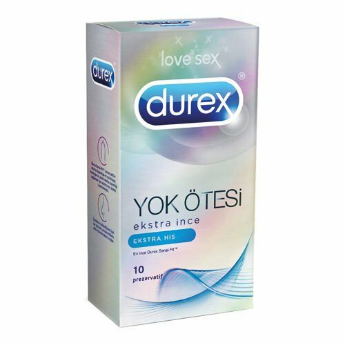 Durex Yok Ötesi Extra His 10'lu Prezervatif