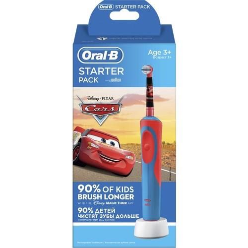 Oral-B Starter Pack Cars Şarj Edilebilir Diş Fırçası + 2'li Yedek Başlık