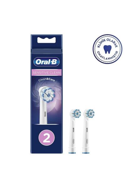 Oral-B EB60-2 Sensitive Clean Diş Fırçası Yedek Başlığı 2'li
